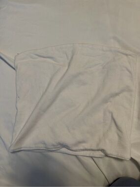 Brandy Melville White Strapless Tube Top
